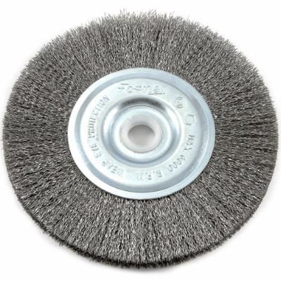 WIRE WHEEL, CRIMPED, 5 IN X .008 IN X 1/2 IN - 5/8 IN ARBOR