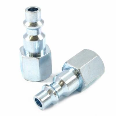 INDUSTRIAL/MILTON STYLE PLUG, 1/4 IN X 1/4 IN FNPT (2-PACK)