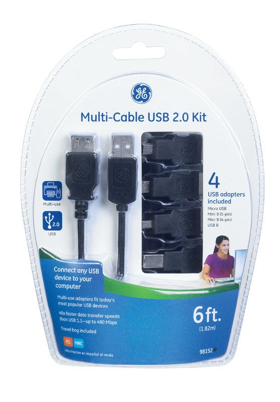 USB 2.0 MULTI-CABLE KIT