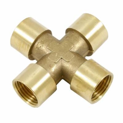 75366-3/8" NPT BRASS CROSS