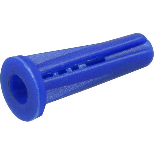 BLUE CONICAL PLASTIC ANCHORS (#6-8 X 3/4") - 100 PC