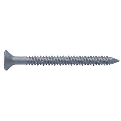 #410 STAINLESS FLAT-HEAD PHILLIPS TAPPER CONCRETE SCREW ANCHORS (3/16" X 1-3/4") - 100 PC