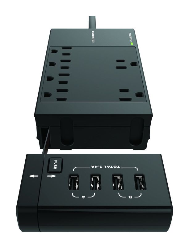 SURGE PROTECTOR 6OUT4USB