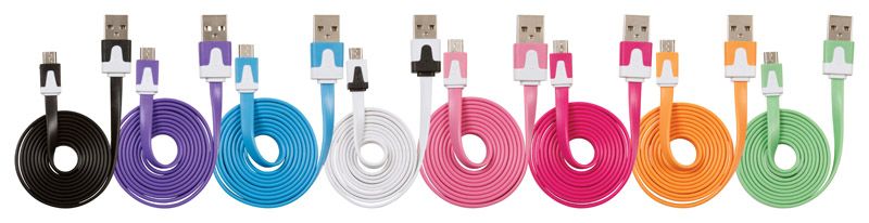 MICRO USB CABLE 3FT ASST