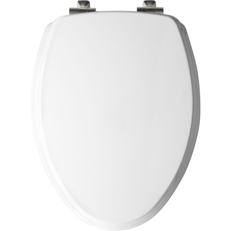 TOILET SEAT ELNG WOOD WH