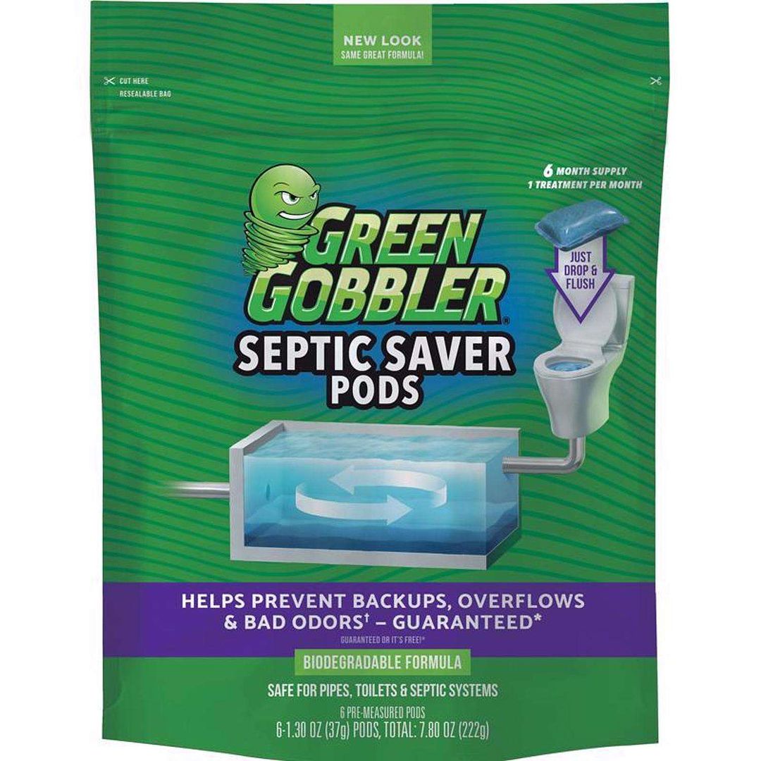 Green Gobbler Tablet Septic System Cleaner 6 ct