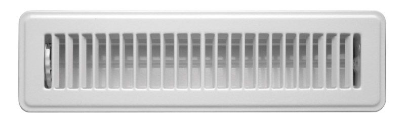 FLOOR REGISTER 2X12 WHT