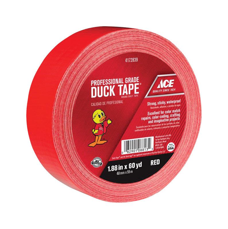 DUCT TAPE 60YDS RED ACE