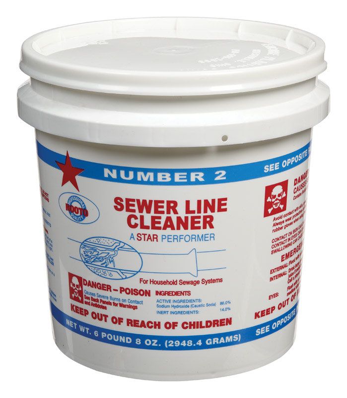 CLEANER SEWER LINE 6.5#