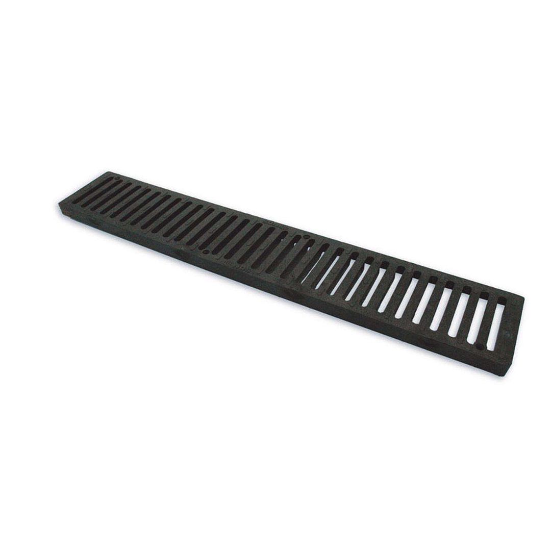CHANNEL GRATE BLK 4"X2