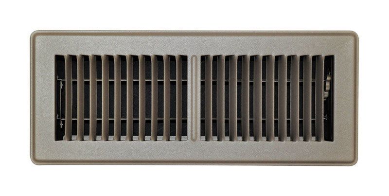 FLOOR REGISTER 4X14 BRWN