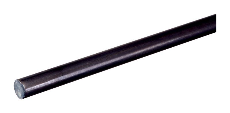  3/8" X 48" COLD ROLLED STEEL WELDABLE UNTHREADED ROD