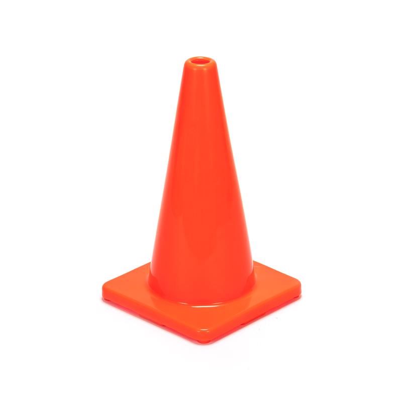 SAFETY CONE ORNG 18"H