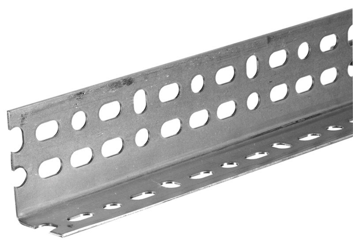 2.25" X 1.5" X 36" STEEL SLOTTED ANGLE