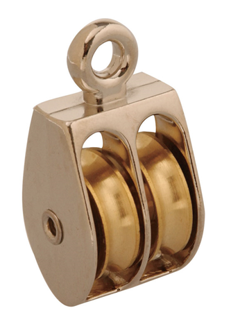 SHEAVE PULLEY DBL3/4"RIG