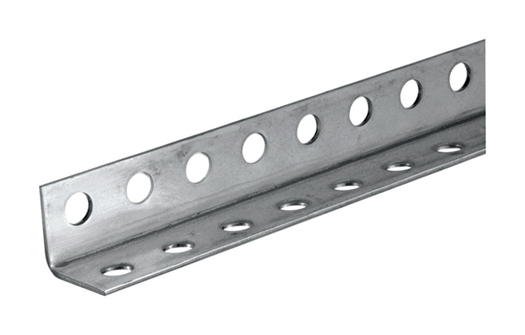  1-1/4" X 1-1/4" X 6' STEEL SLOTTED ANGLE