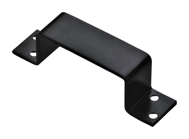 CLOSED BAR HLDR BLK STL