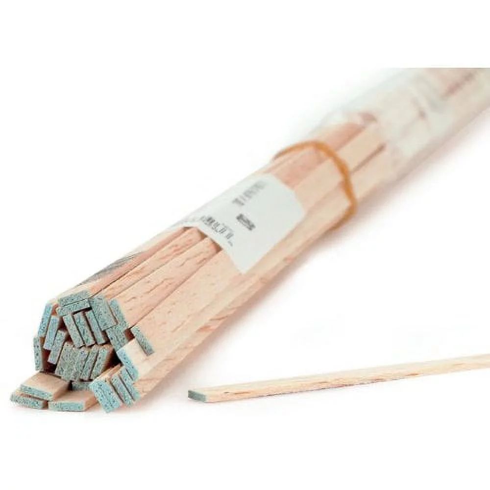Midwest 6055 Balsa Wood Strip 3/16x3/16x36 in.