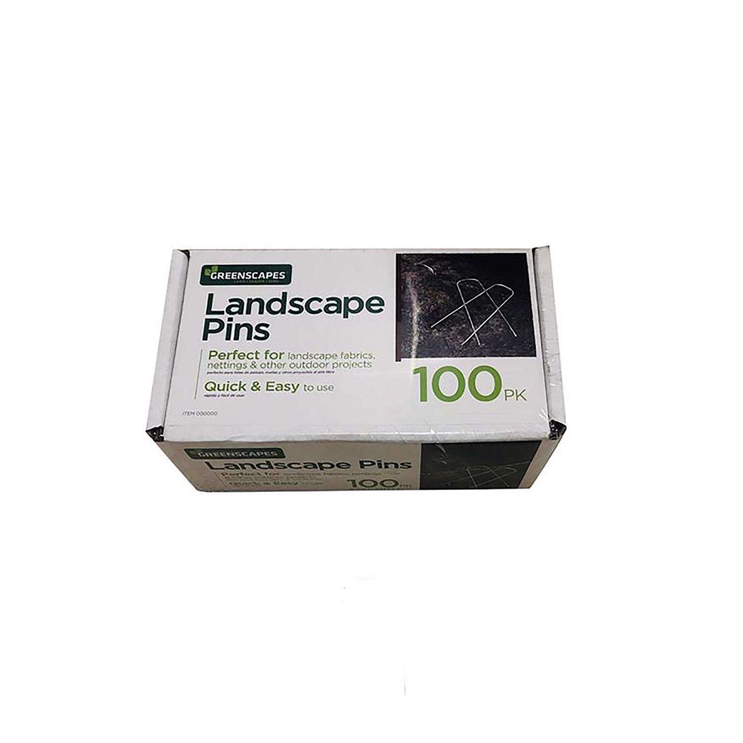 Greenscapes 1 in. W X 4-1/2 in. L Landscape Fabric Pins 100 pk