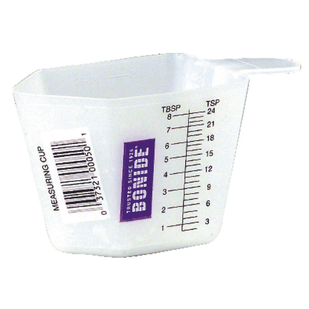 Bonide 4 oz Plastic White Measuring Cup