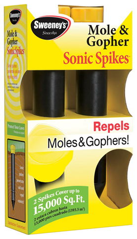 MOLE&GOPHER SONIC SPIKES