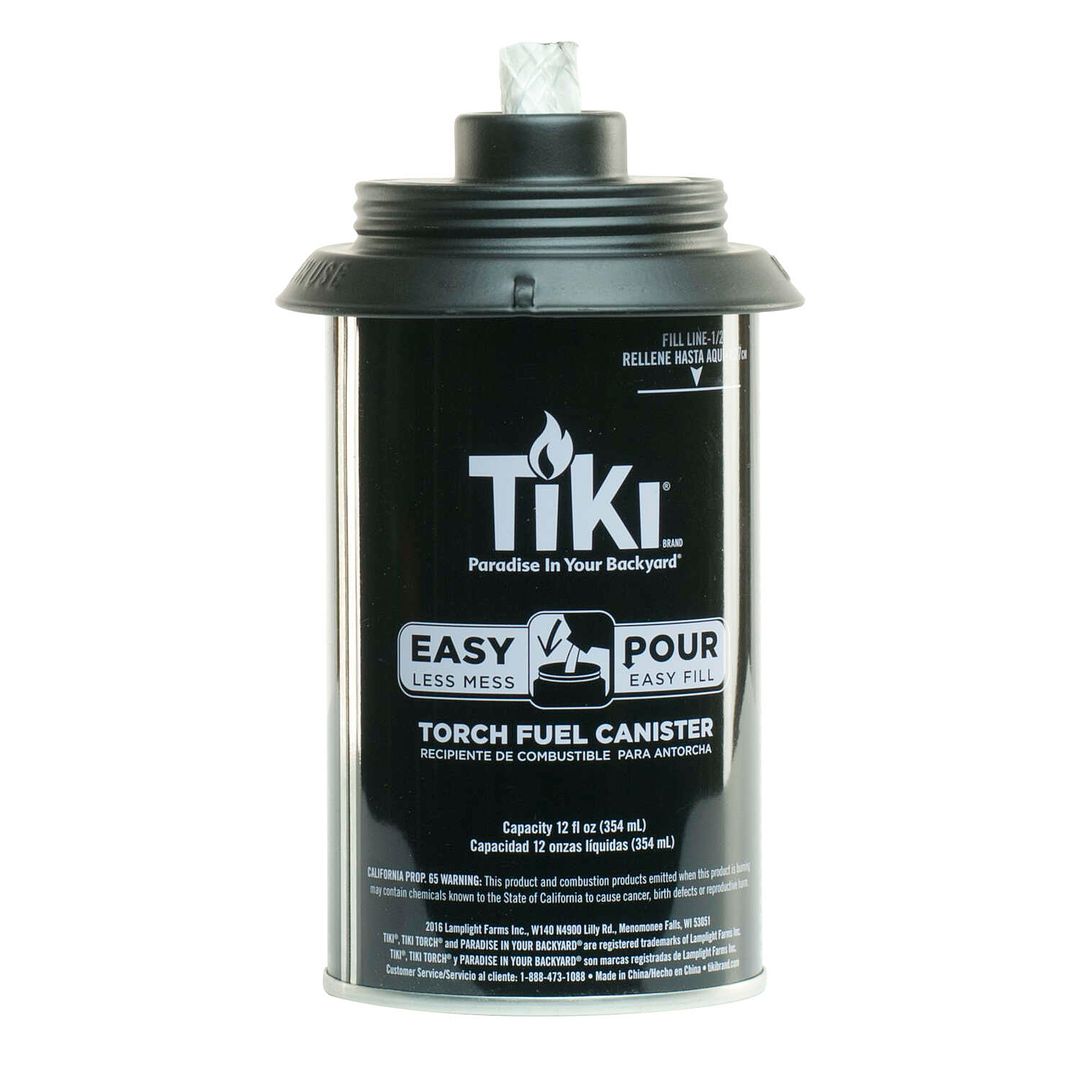 TIKI Easy Pour Citronella Torch Fuel Black 12 oz