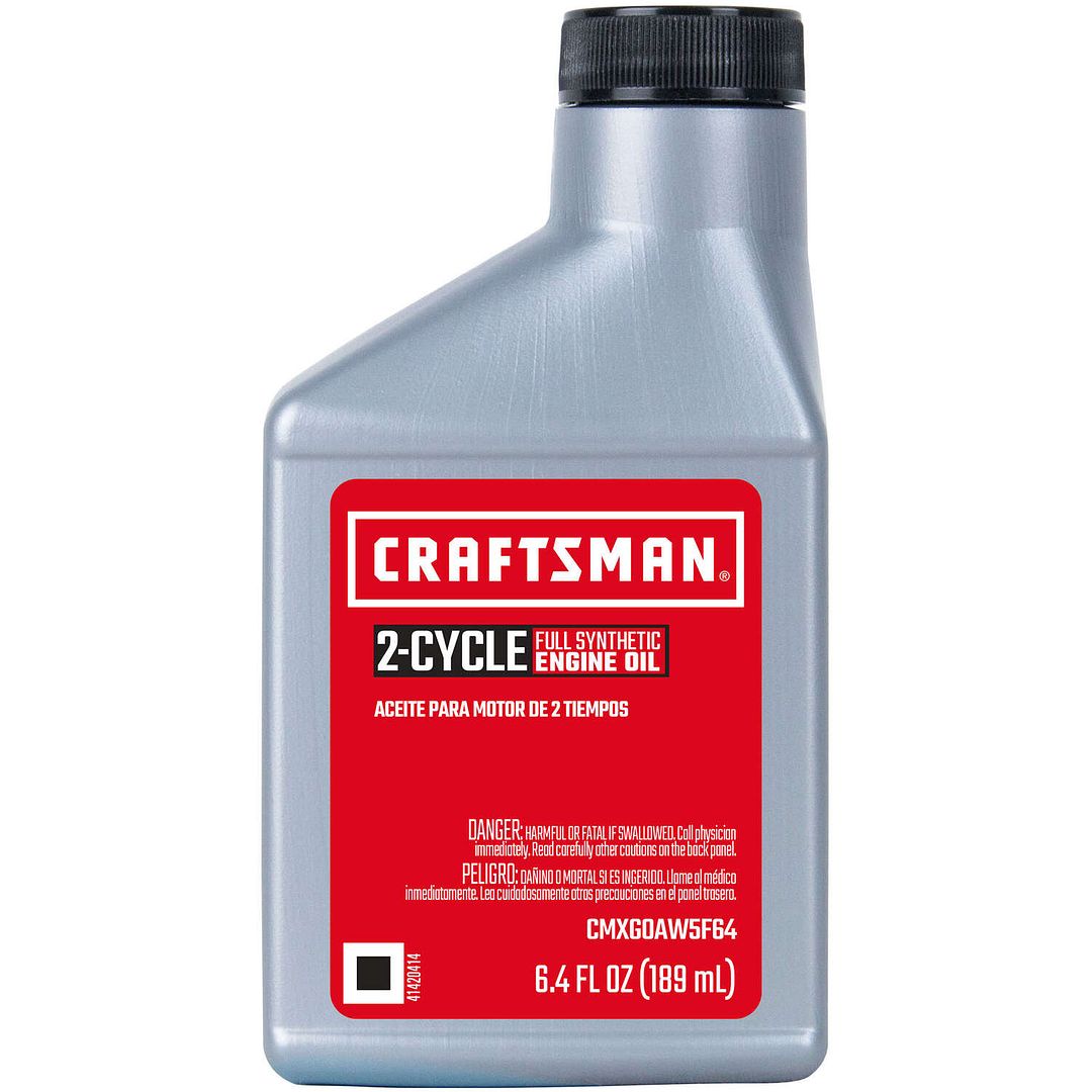 Craftsman 2-Cycle Synthetic Engine Oil 6.4 oz