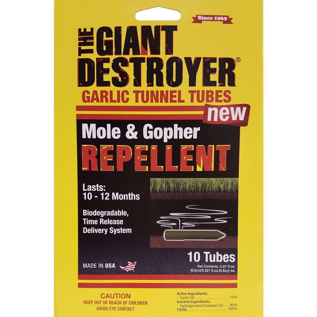 Atlas The Giant Destroyer Animal Repellent Tubes For Gophers and Moles 0.21 oz