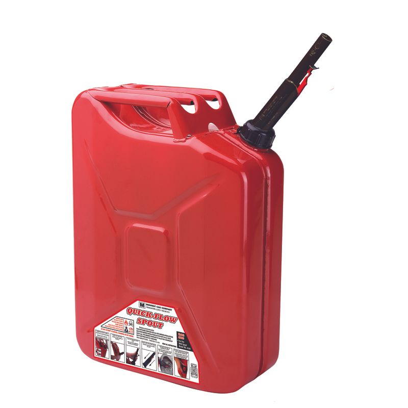 METAL JERRY GAS CAN 5GL