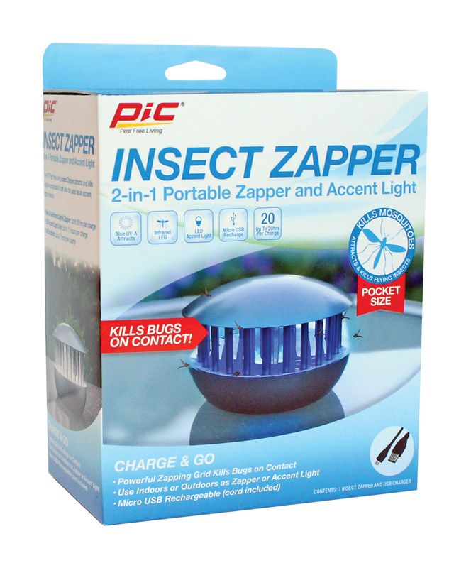 INSECT ZAPPER PRTBL 2IN1