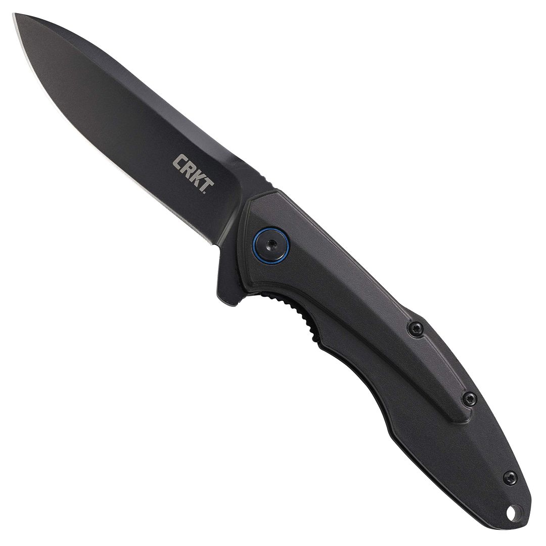 CRKT Caligo Black 8CR13MOV Steel 7.63 in. Liner Lock Folding Knife