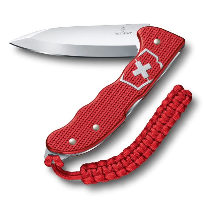Victorinox Hunter Pro Alox Red 420 HC Stainless Steel 5.1 in. Multi-Function Knife