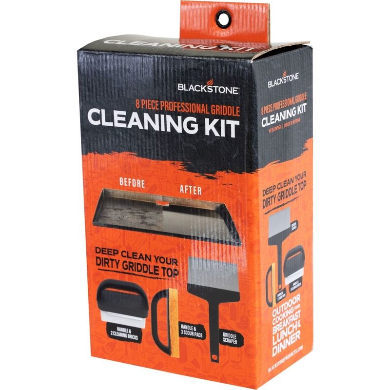 GRIDDLE CLEANING KIT 8PC