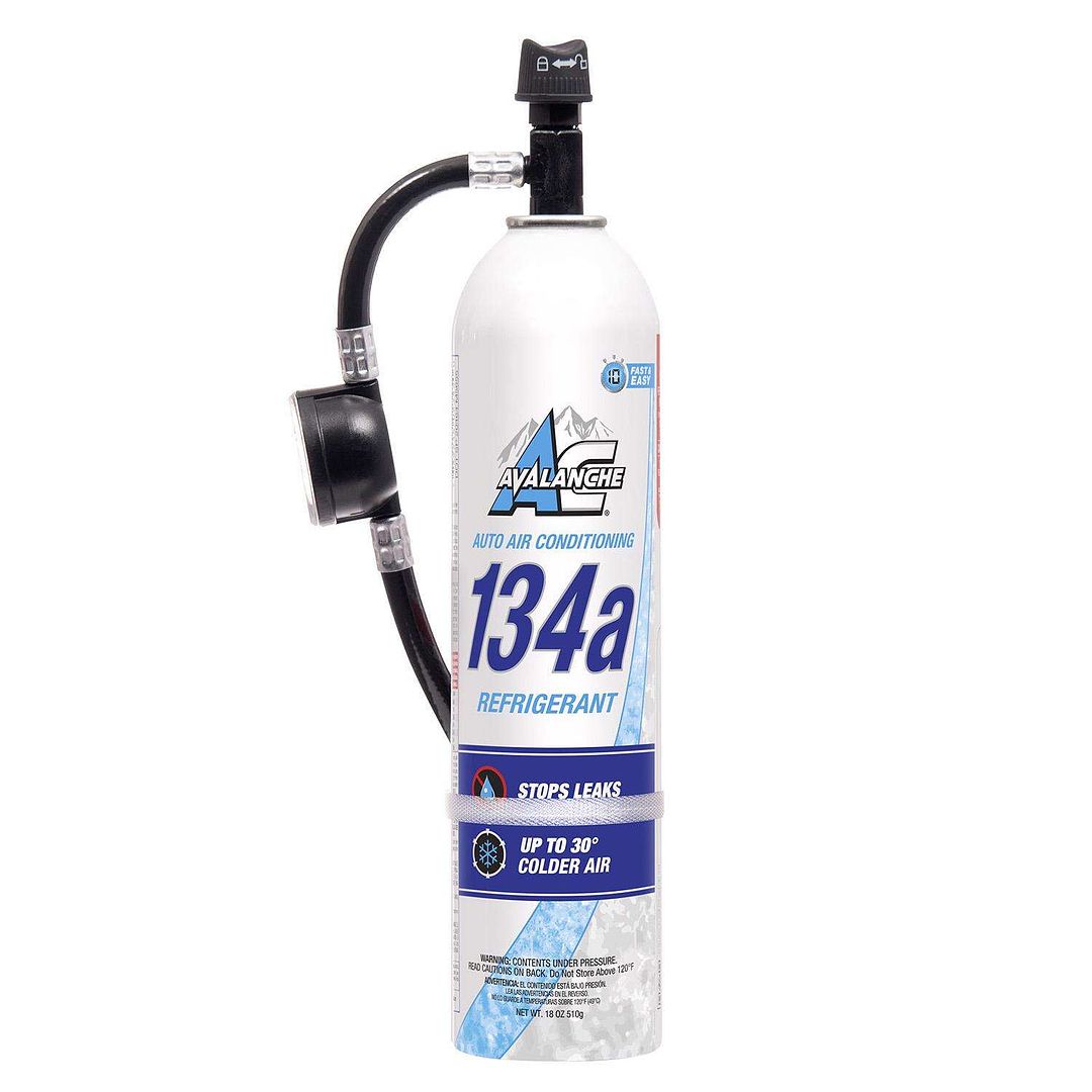 AC Avalanche R134a Air Conditioner Refrigerant 18 oz