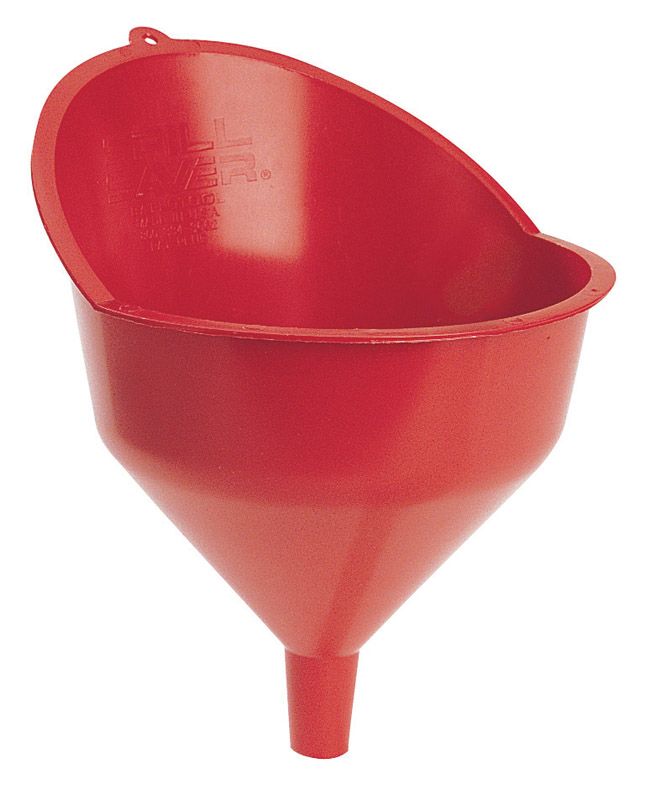 FUNNEL RESIN RED 12.5"