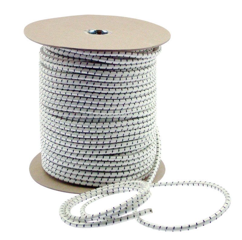 White Bungee Cord 5/32 in. 