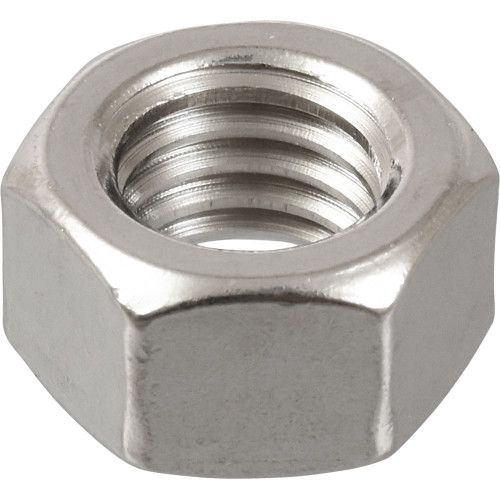 STAINLESS STEEL HEX NUTS (1/2"-13) - 50 PC