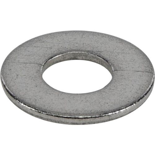 STAINLESS SAE FLAT WASHERS (1/4") - 100 PC