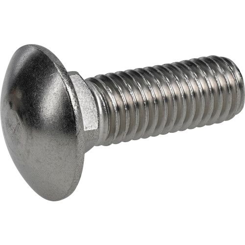 STAINLESS STEEL CARRIAGE BOLTS (1/2"-13 X 1-1/2") - 25 PC