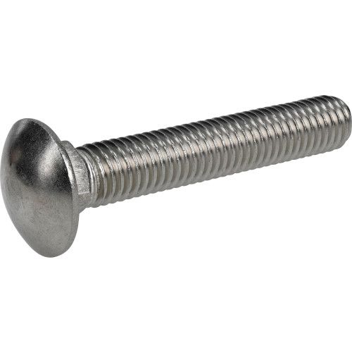 STAINLESS STEEL CARRIAGE BOLTS (1/2"-13 X 3") - 25 PC