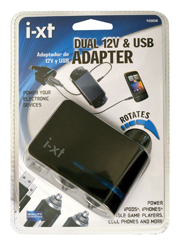 USB ADAPTER DUAL 12V