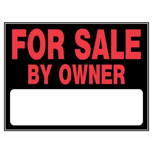 HILLMAN FOR SALE BY OWNER SIGN (15" X 22")