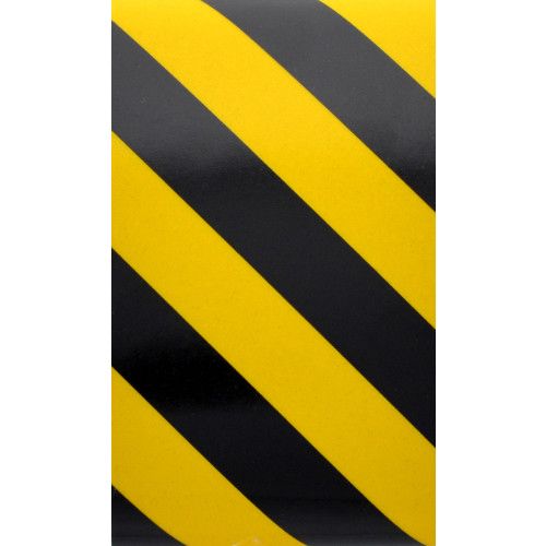 HILLMAN REFLECTIVE SAFETY TAPE YELLOW AND BLACK