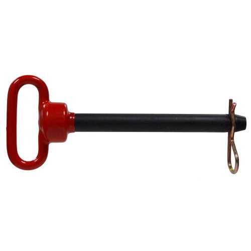 RECEIVER HITCH PINS WITH RED HANDLE (1/2" X 3-5/8") - 1 PC
