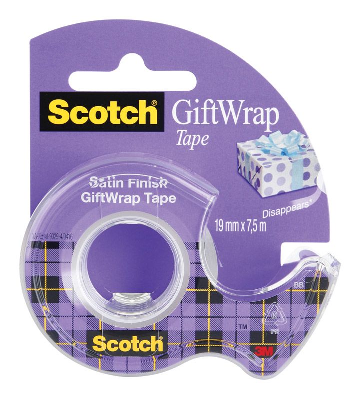 GIFT WRAP TAPE3/4X650"
