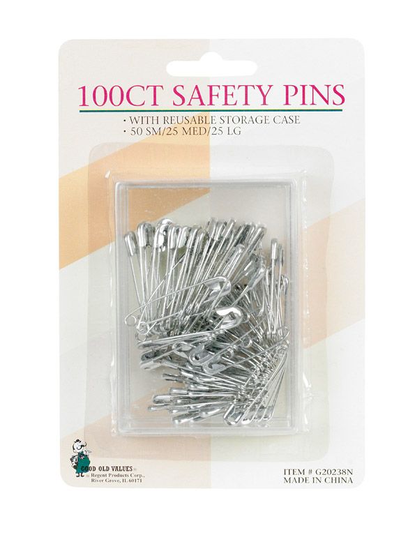 SAFETY PINS 100 COUNT