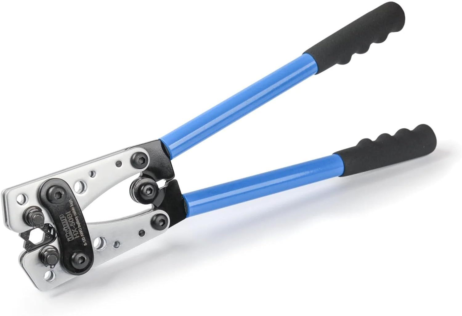 iCrimp Cable Lug Crimping Tool for Heavy Duty Wire Lugs, Battery Terminal, Copper Lugs AWG 8-1/0