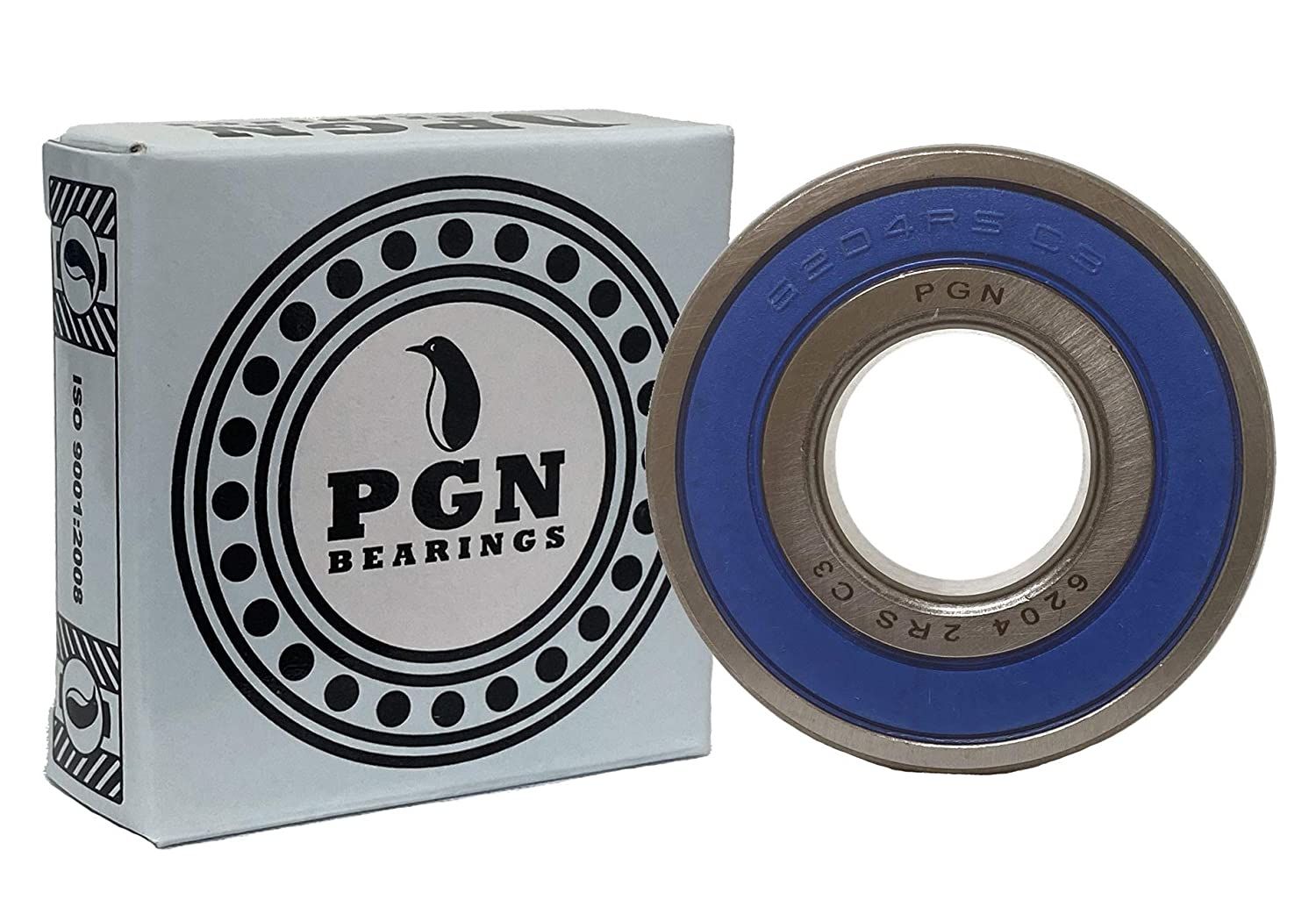 PGN 6204-2RS SEALED BALL BEARING