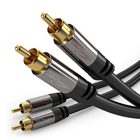 RCA CABLE 2XMALE/ 2XMALE 6FT