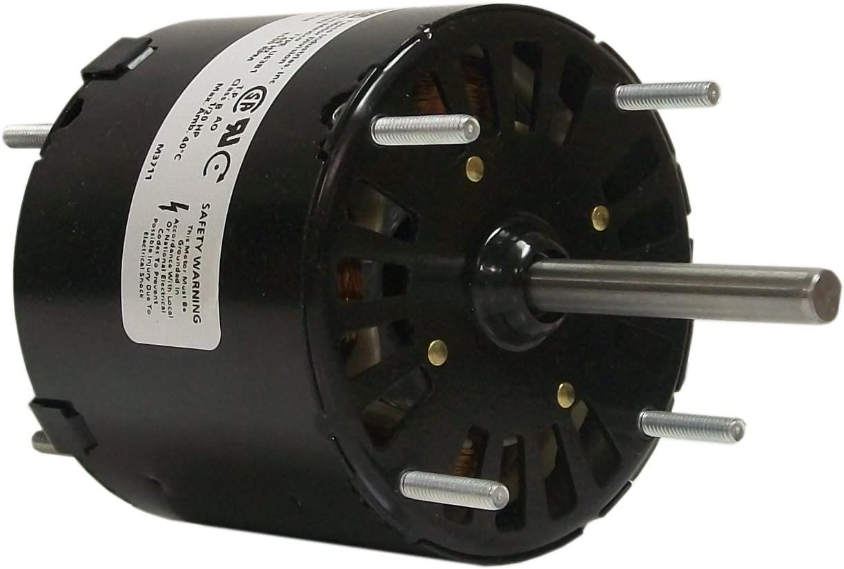 FASCO D132 3.3-INCH GENERAL PURPOSE MOTOR, 1/20 HP, 115 VOLTS, 1500 RPM, 1 SPEED, 1.8 AMPS, OAO ENCLOSURE, CWSE ROTATION, SLEEVE BEARING